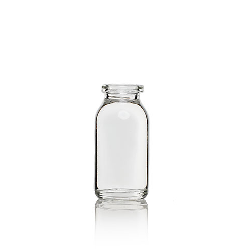 2 Moulded Glass Injection Vials