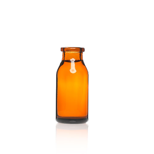 20ml Amber Mould Glass Injection Vials