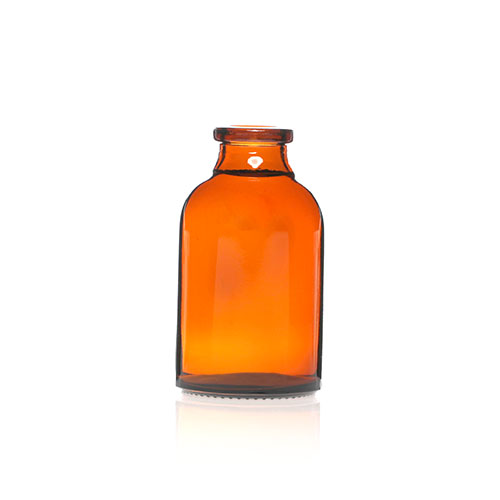 30ml Amber Mould Glass Injection Vials