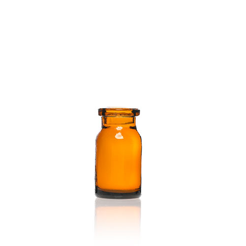 7ml Amber Mould Glass Injection Vials