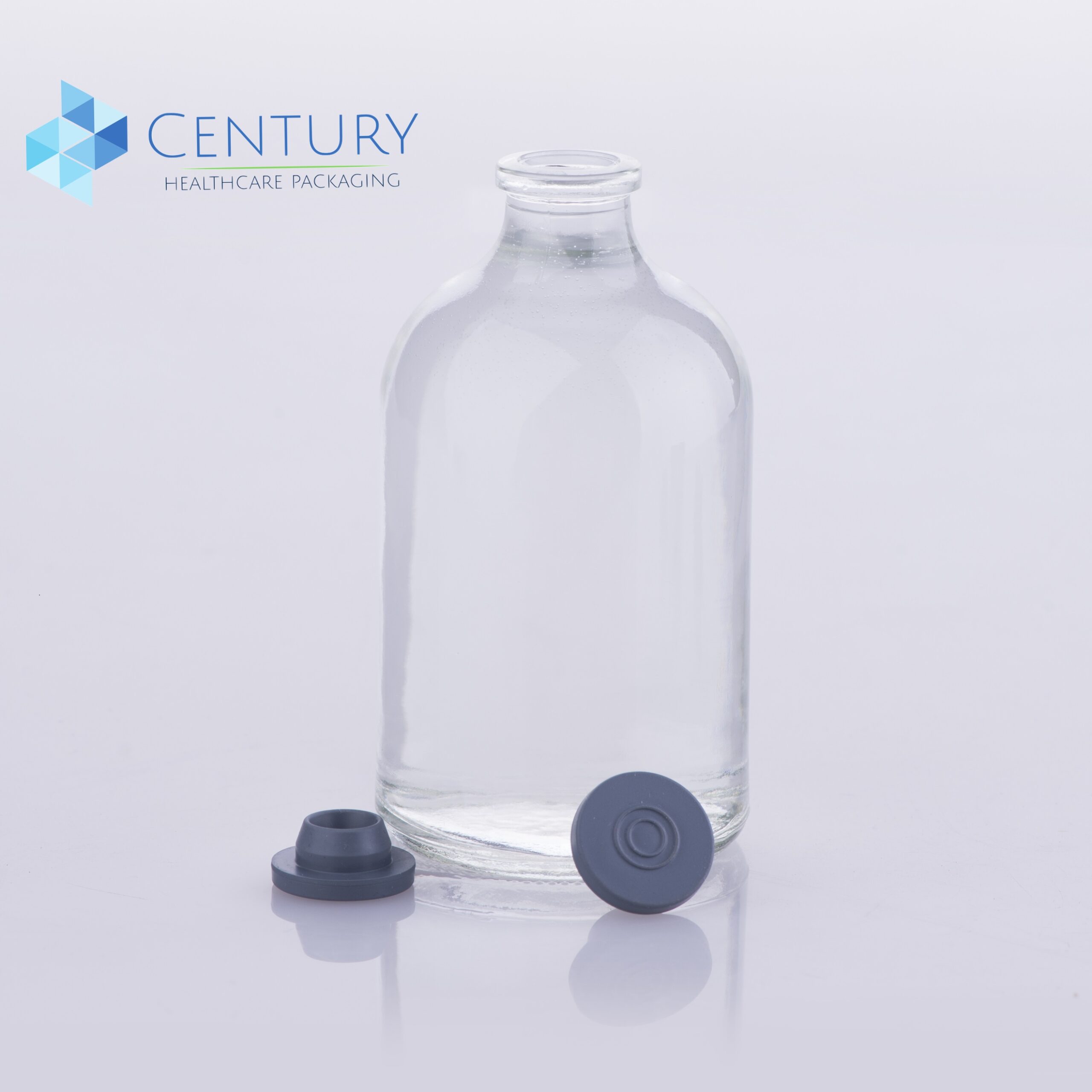 The moulded glass vial 100ml for injection ISO/SFDA Type II&III