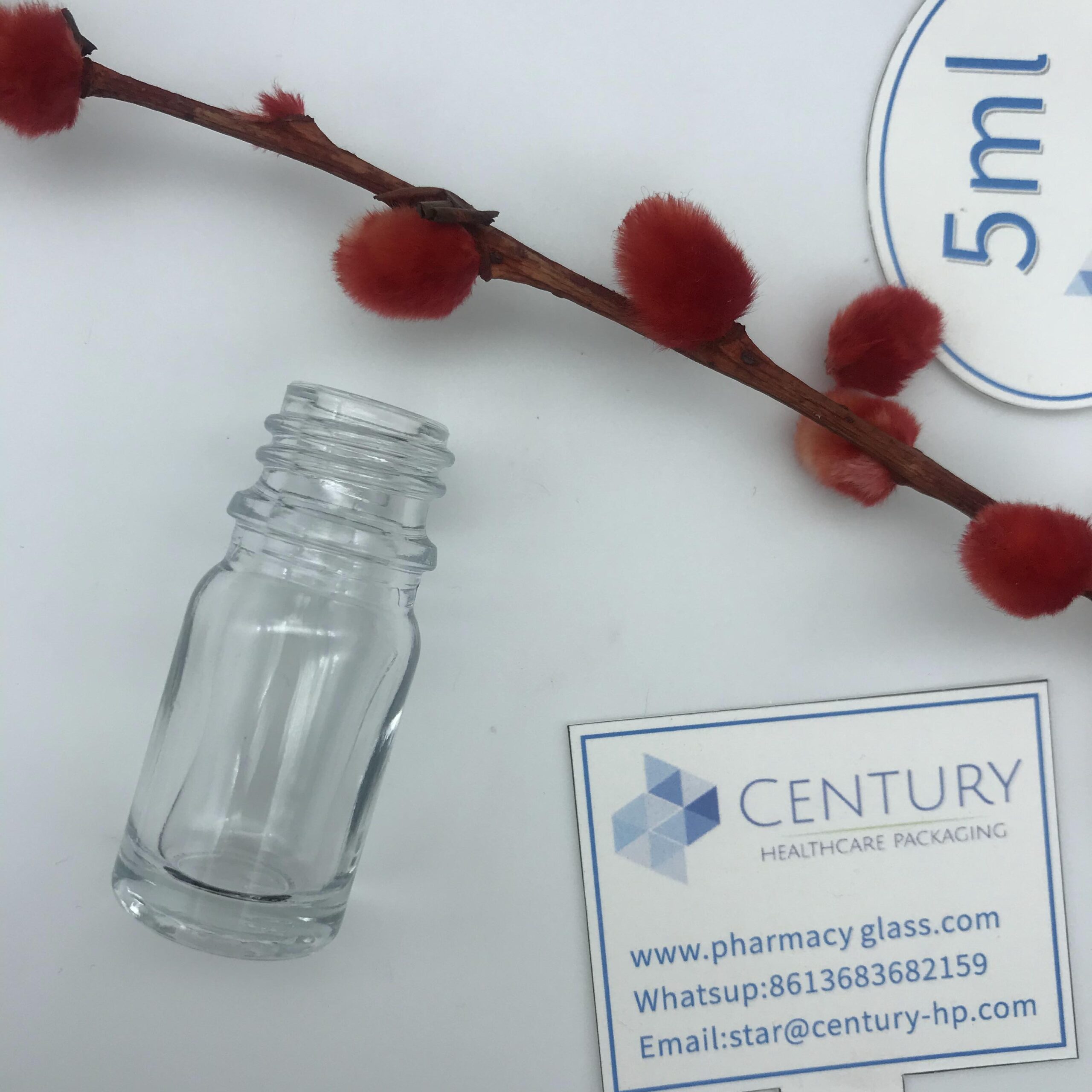 5ml clear Dropper Glass Bottle